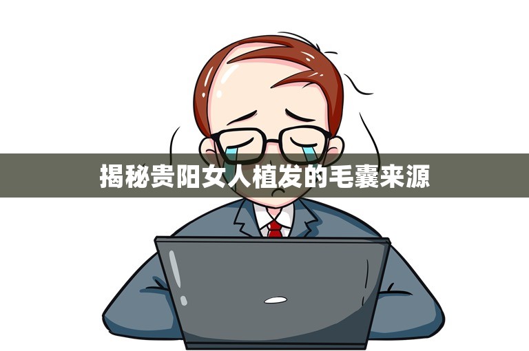 揭秘贵阳女人植发的毛囊来源