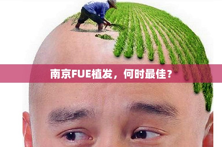 南京FUE植发，何时最佳？