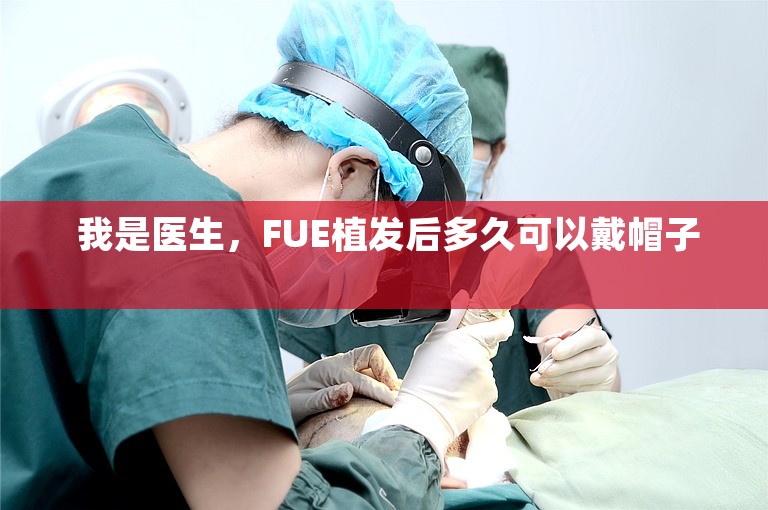  我是医生，FUE植发后多久可以戴帽子 