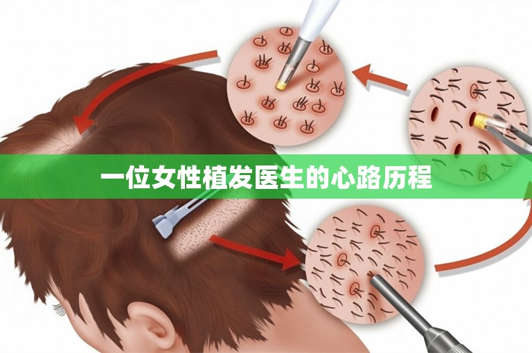 一位女性植发医生的心路历程