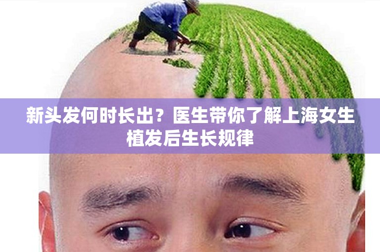 新头发何时长出？医生带你了解上海女生植发后生长规律