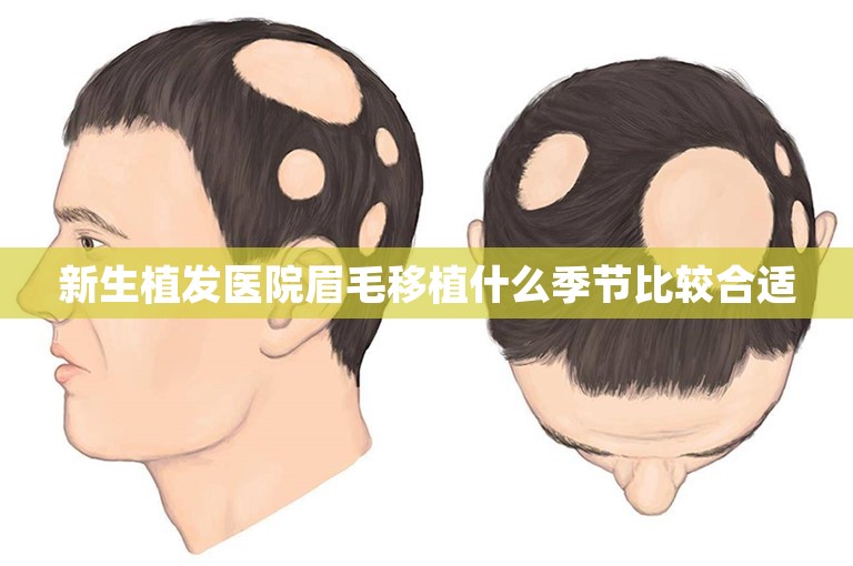 新生植发医院眉毛移植什么季节比较合适