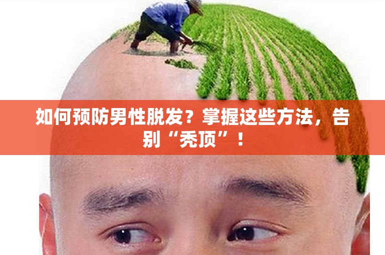 如何预防男性脱发？掌握这些方法，告别“秃顶”！